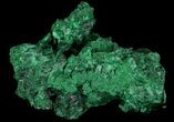 Silky Fibrous Malachite Cluster - Congo #81769-1